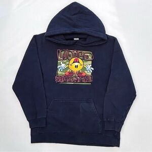 Vintage 90’s World Industries Flameboy Skateboarding Skater Hoodie Kids Youth M